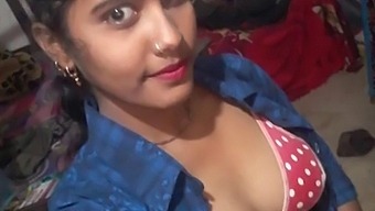 Indian Village Girl In Panty And Dress Change