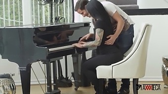 Jack Escobar, The Mexican Teacher Of Piano, Seduces Katrina Jade And Gives Her A Blowjob In Hd