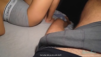 Stepdaughter Seeks To Share Bed With Stepdad For The Evening