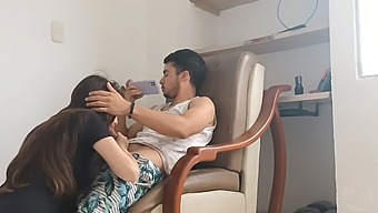 Intense Fucking Session With A Horny Latina Ends In A Satisfying Cumshot