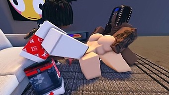 Makima Experiences Interracial Gangbang On Roblox